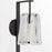 Quorum Prestige 1Lt Wall Mount, Matte Black/Clear/Alabaster