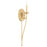 Quorum Brooks 1 Light Cand Wall Mount, Aged Brass