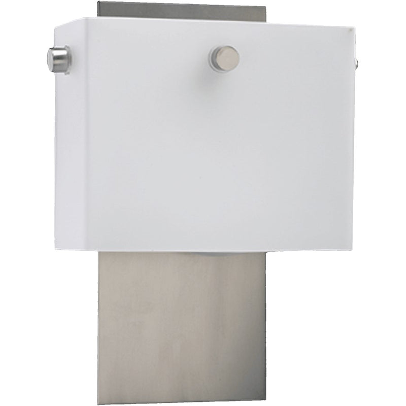 Quorum 2 Light Wall Sconce, Satin Nickel