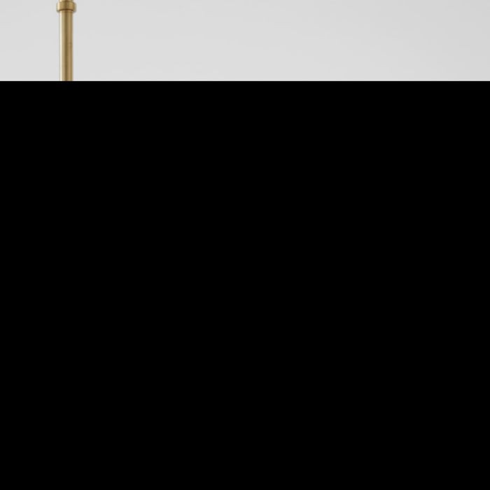 Quorum Maryse 9Lt Chandelier, Aged Brass