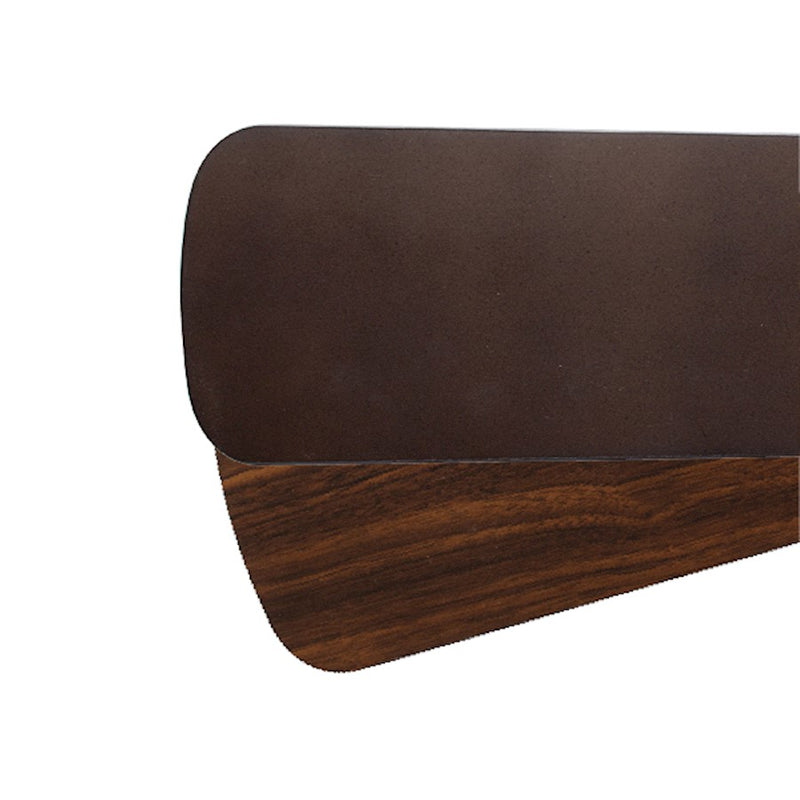 Quorum Type 5-60 Semi Square Fan Blades, Oiled Bronze/Walnut