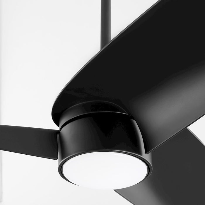 Quorum Brisa 60" 3 Blade Patio Fan, Matte Black