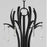 Quorum Majesty 8Lt Chandelier, Matte Black