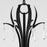 Quorum Majesty 6Lt Ellipse Chandelier, Matte Black