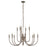 Quorum Summit 12Lt Chandelier, Dark Brass