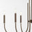 Quorum Summit 6Lt Chandelier, Dark Brass