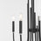 Quorum Summit 8Lt Chandelier, Textured Black