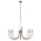 Quorum Summit 8Lt Chandelier, Dark Brass