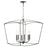 Quorum Mantle 6Lt Pendant, Matte Black