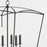 Quorum Mantle 6Lt Pendant, Matte Black