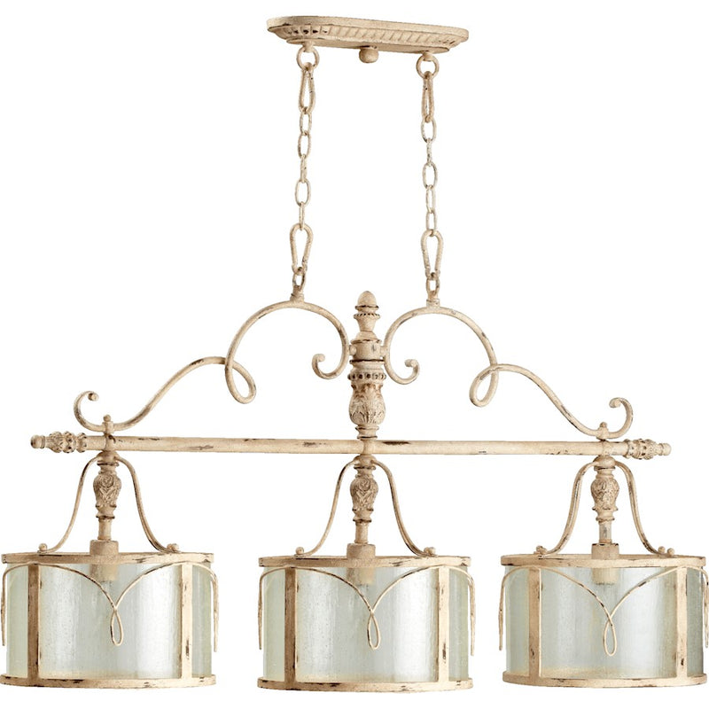 Quorum Salento 3 Light Island Light, Persian White