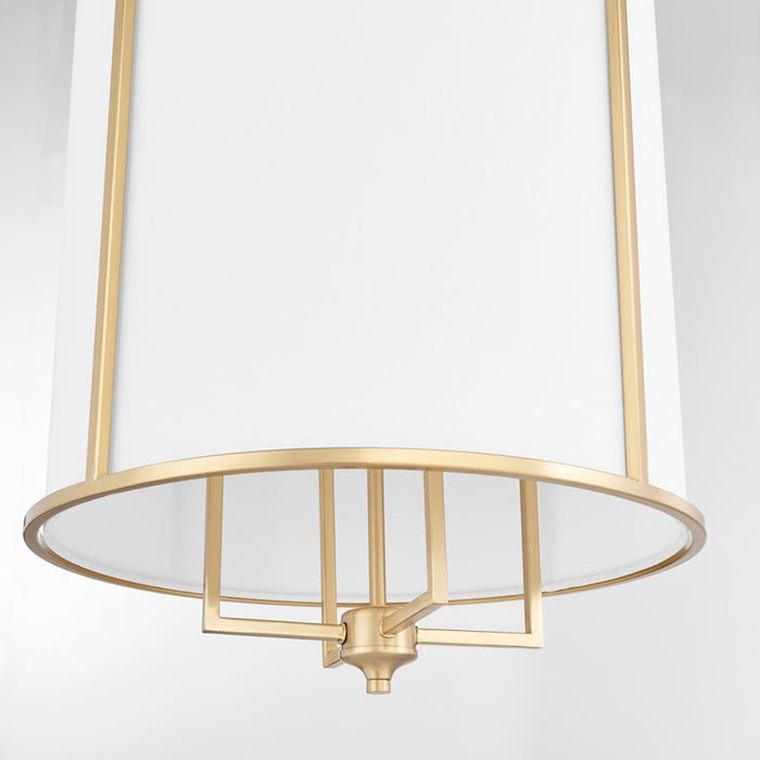 Quorum Eldorado 18" Entry Light, Aged Brass
