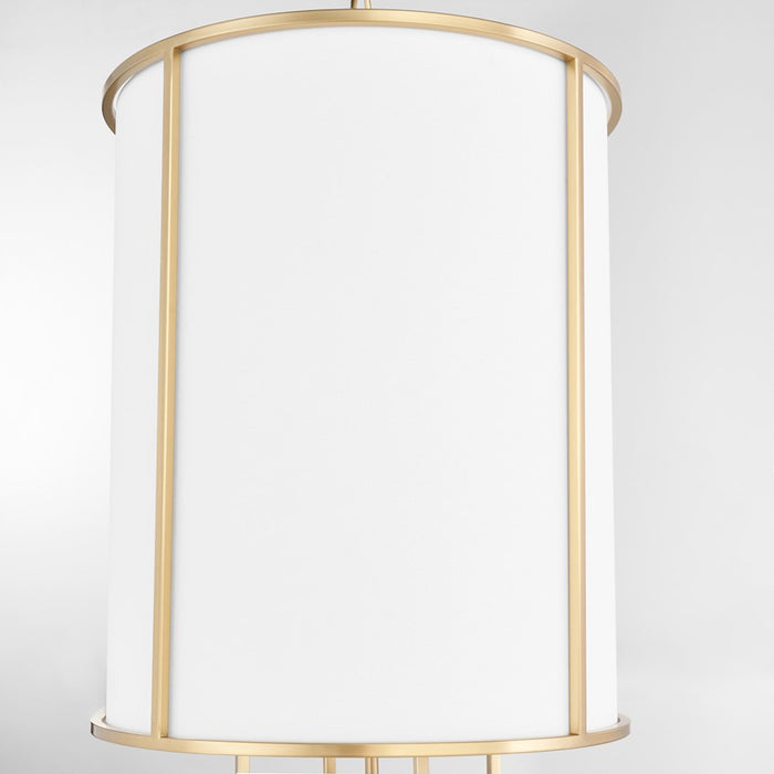 Quorum Eldorado 18" Entry Light, Aged Brass
