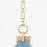 Quorum Jackson 16" Pendant, Blue/Aged Brass