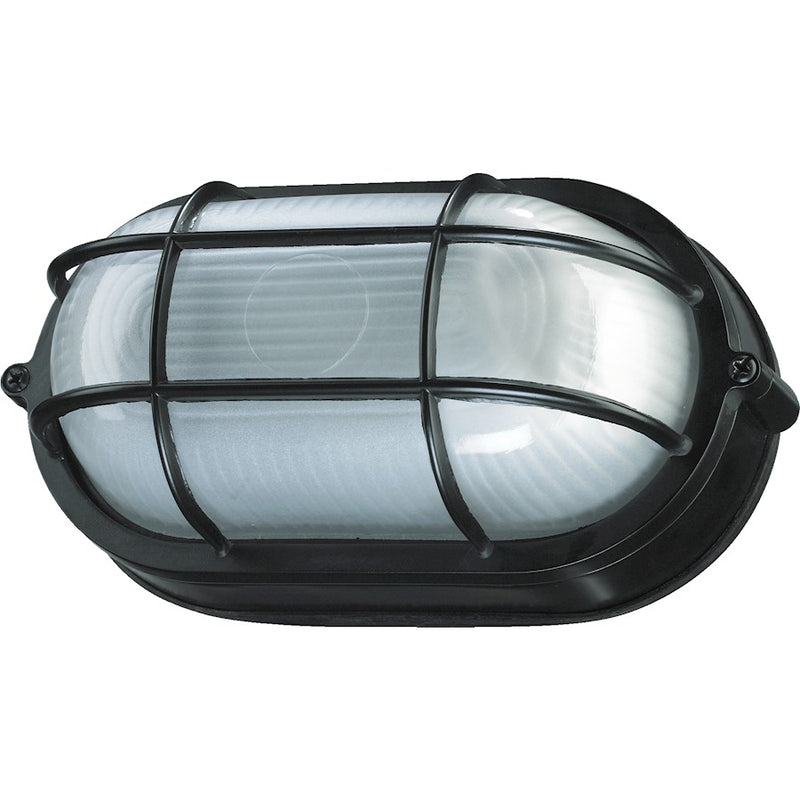 Quorum 1 Light Bulkhead Lighting, Black