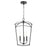 Quorum Mantle 3Lt Entry Light, Matte Black