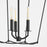 Quorum Mantle 3Lt Entry Light, Matte Black