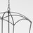 Quorum Mantle 5Lt Entry Light, Matte Black