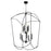 Quorum Mantle 9Lt Entry Light, Matte Black