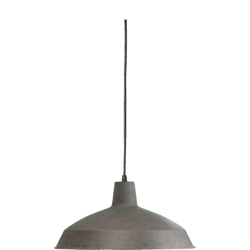 Quorum 1 Light Pendant, Cobblestone