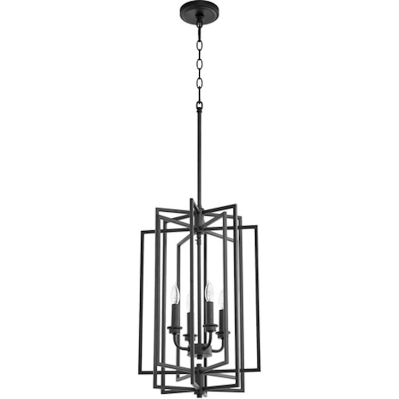 Quorum Hammond 4 Light Entry, Noir
