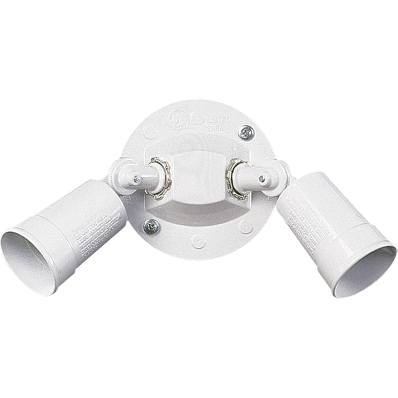 Quorum 2 Light Wall Mount, White