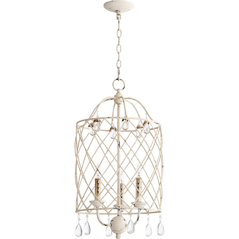Quorum Venice 3 Light Entry Light, Persian White