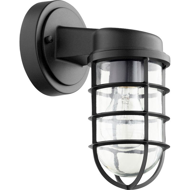 Quorum Belfour Wall Lantern, Noir