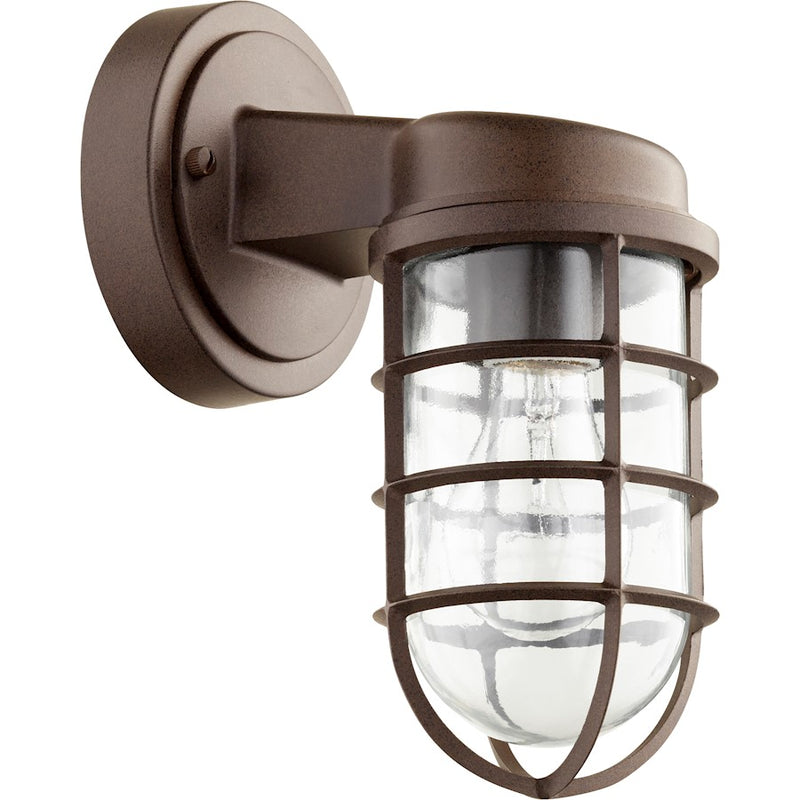 Quorum Belfour Wall Lantern, Oiled Bronze