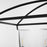 Quorum Odeon 5Lt Wet Linear Chandelier, Matte Black/Clear