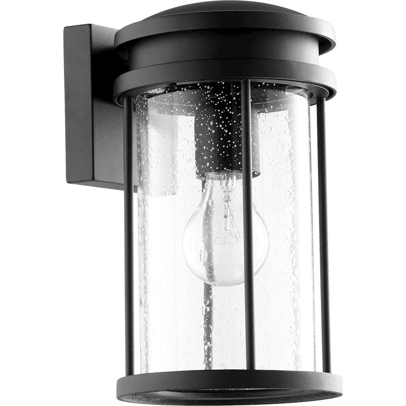 Quorum Hadley 1 Light Lantern in Noir