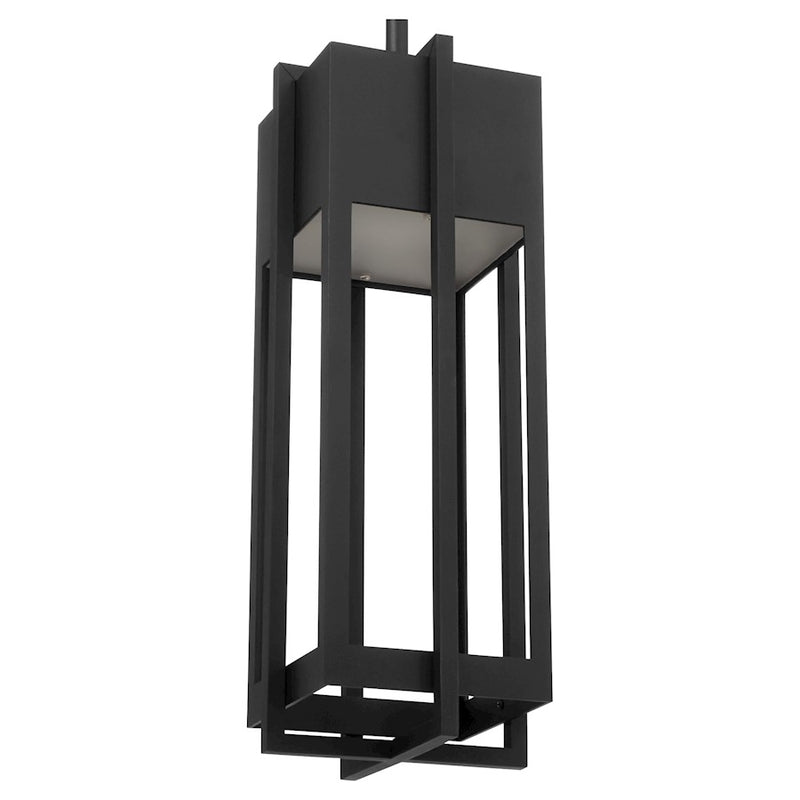 Quorum Al Fresco 18" Pendant, Textured Black