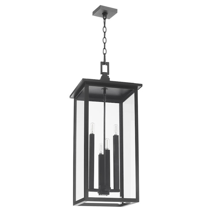 Quorum Westerly 32" Pendant, Textured Black - 7128-4-69