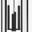 Quorum Westerly 32" Pendant, Textured Black
