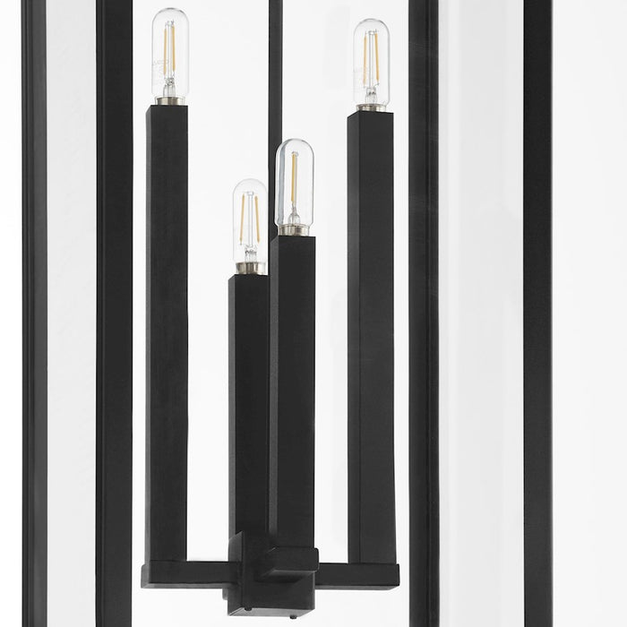 Quorum Westerly 32" Pendant, Textured Black