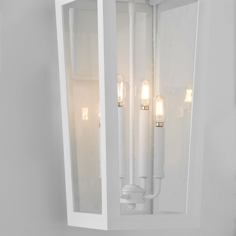 Quorum Bravo 10" Lantern, White