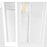 Quorum Bravo 5.5" Lantern, White