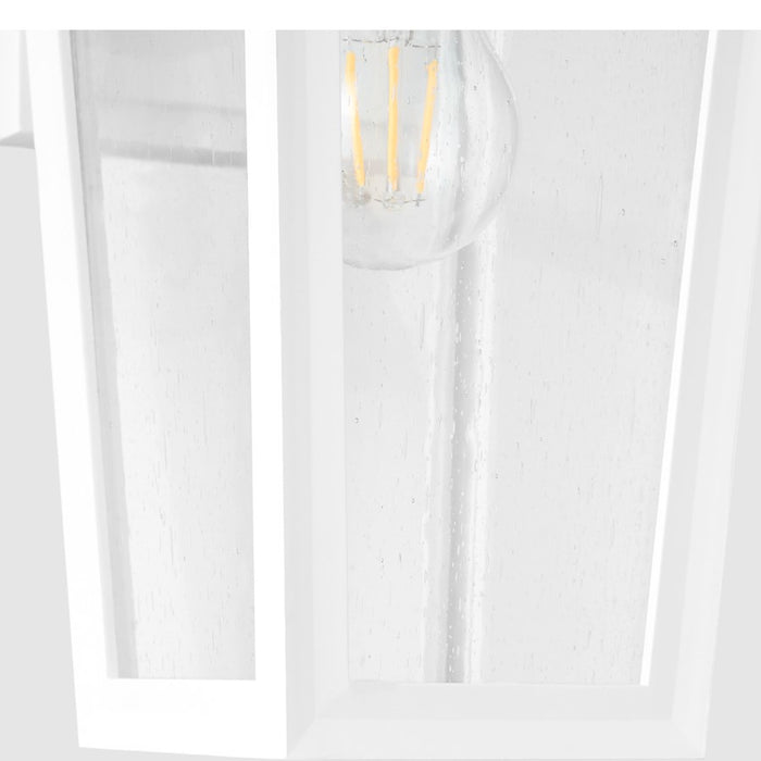 Quorum Bravo 5.5" Lantern, White