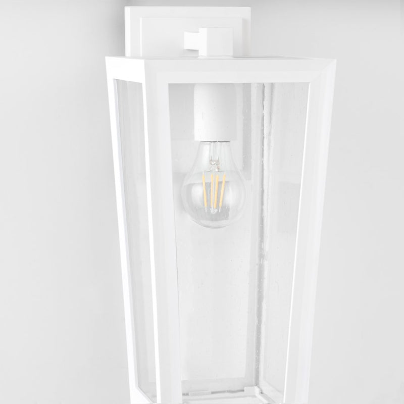 Quorum Bravo 6.5" Lantern, White