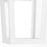 Quorum Bravo 8" Lantern, White