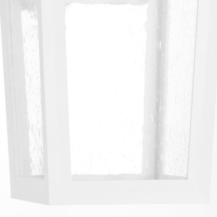 Quorum Bravo 8" Lantern, White
