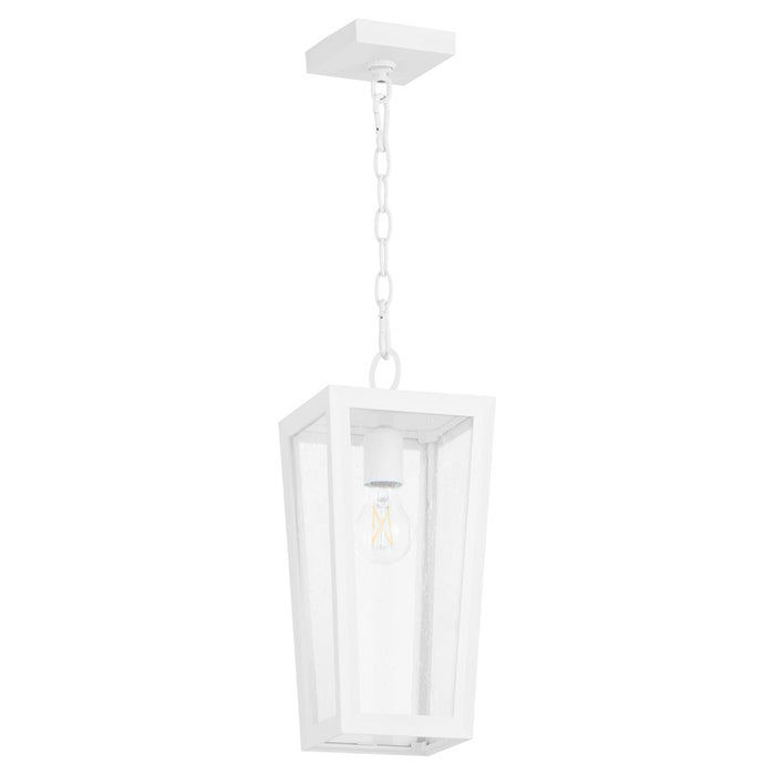 Quorum Bravo 6.5" Pendant, White - 716-6-6