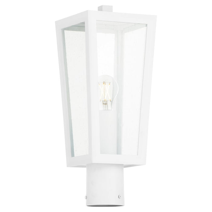 Quorum Bravo 6.5" Post, White