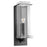 Quorum Balboa 8" Wall Lantern, Noir/Clear Seeded