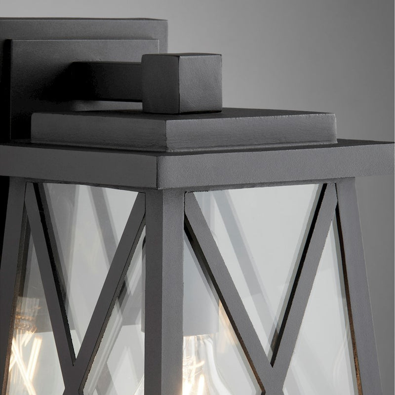 Quorum Artesno 14" Wall Mount, Textured Black