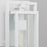 Quorum Marco 15" Lantern, White/Clear