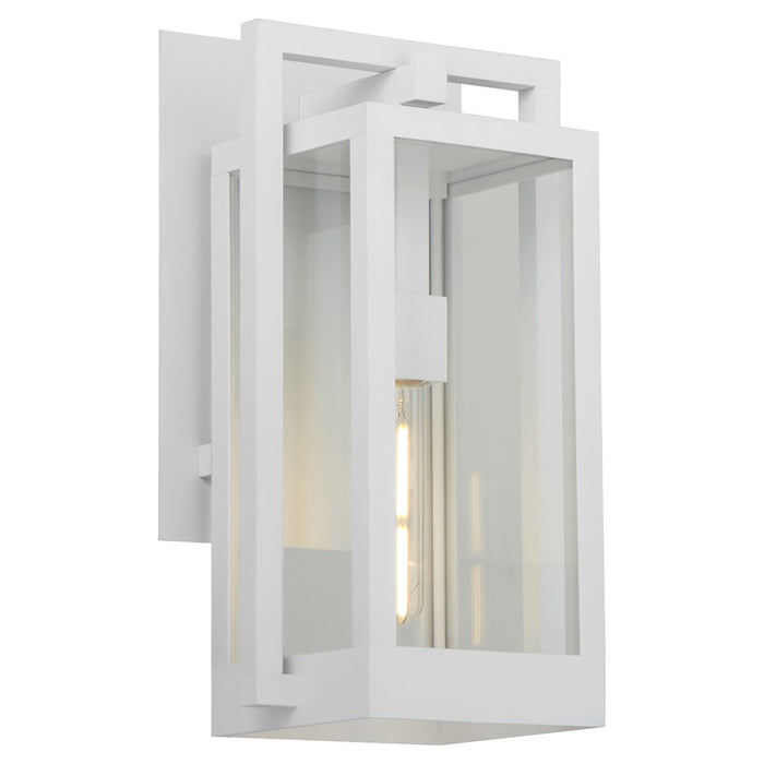 Quorum Marco 18" Lantern, White/Clear