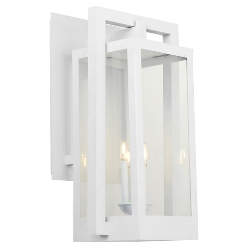 Quorum Marco 30" 4Lt Outdoor Lantern, White/Clear