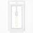 Quorum Marco 18" Pendant, White/Clear