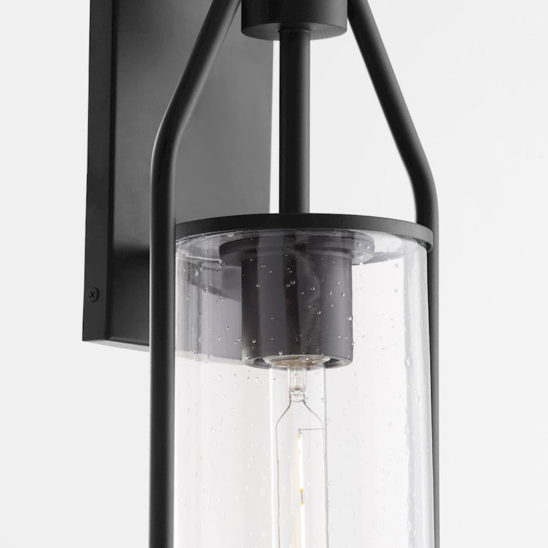 Quorum Townsend 21" Lantern, Textured Black